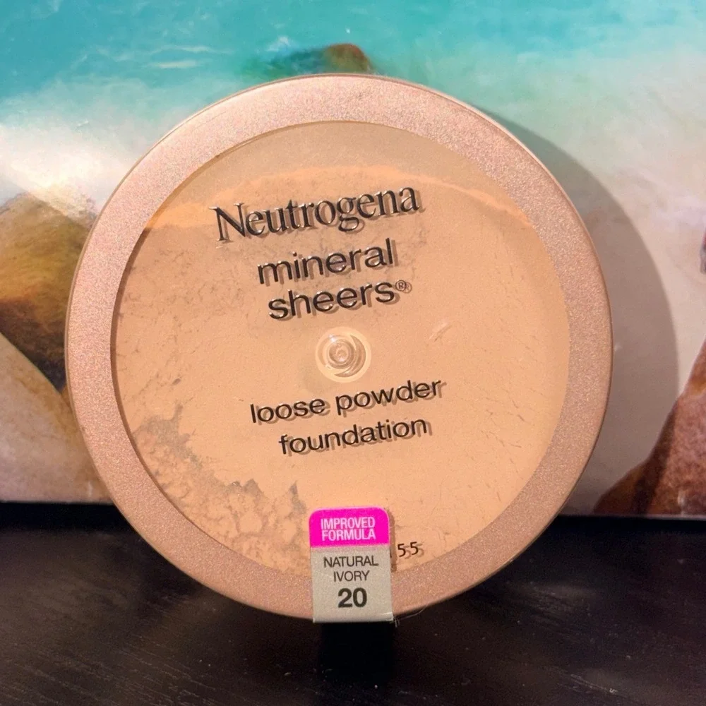 Neutrogena Mineral Sheers Loose Powder Foundation Natural Ivory 20  New
